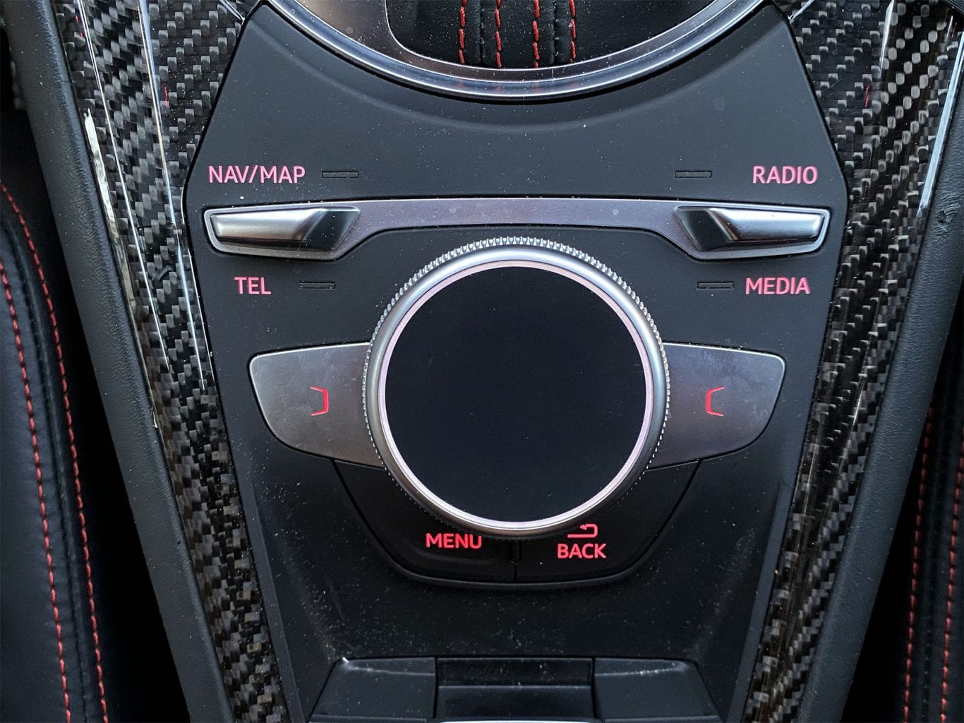 Audi TT RS: Bedienelement