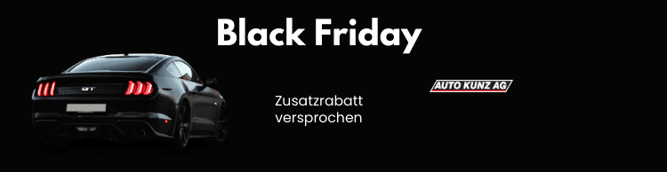 Black Friday am 27.11.2020 - Auto Kunz AG