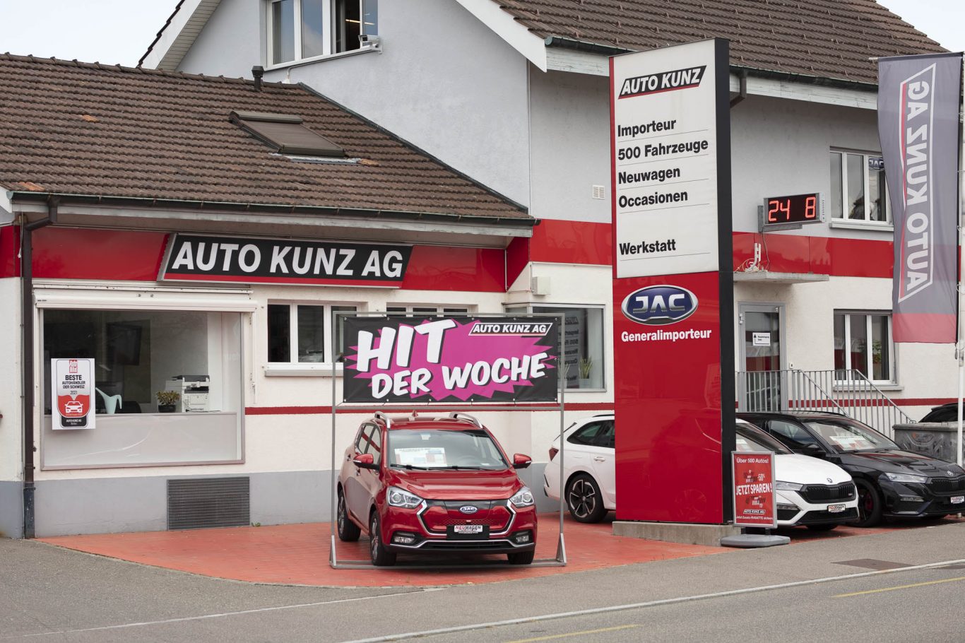Auto günstig kaufen Aargau - Auto Kunz AG mit den schweizweit tiefsten Preisen